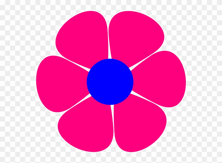 Flowerpower Clip Art Vector Online Royalty Free & Public - Flowers Clip Art Red - Png Download