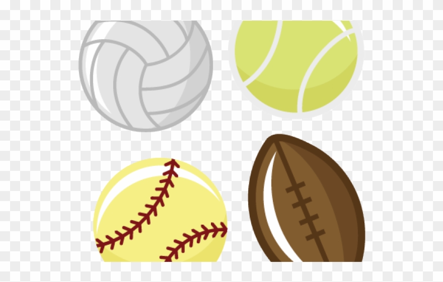 Volleyball And Tennis Ball Clipart