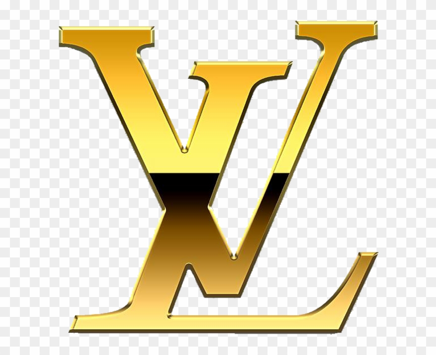 Louis Vuitton Logo Png - Gold Louis Vuitton Logo Clipart