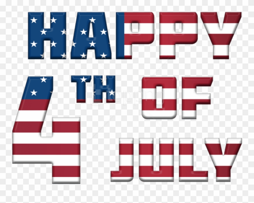 Happy 4th Of July Png Clipart