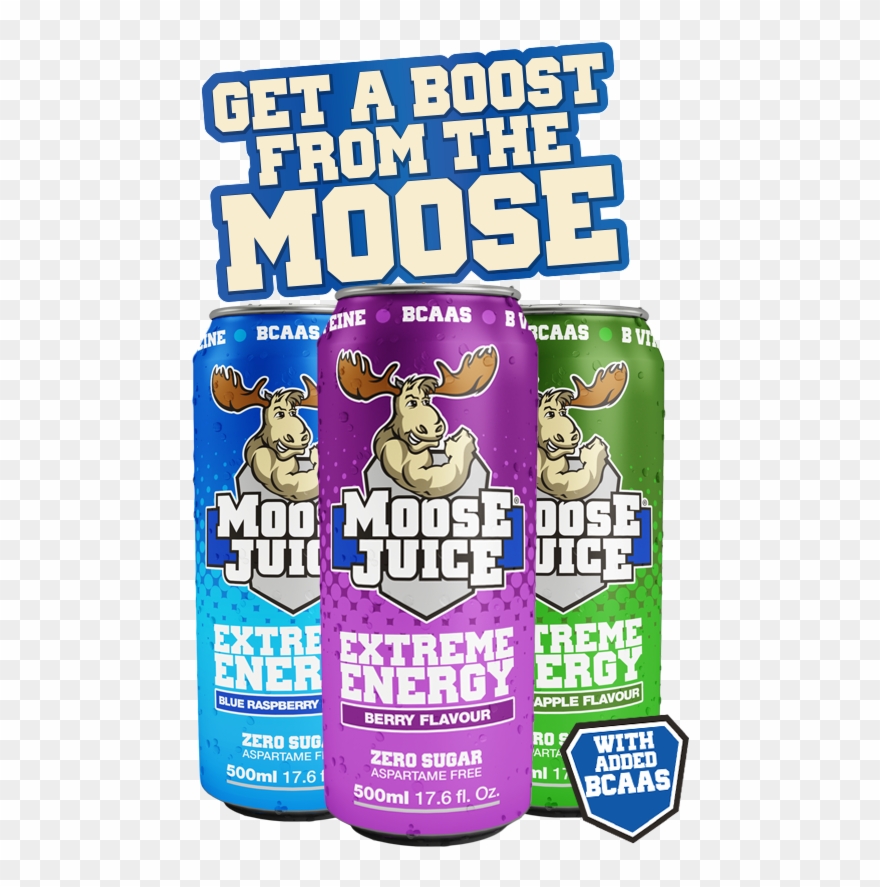Get A Boost From The Moose - Cartoon Clipart