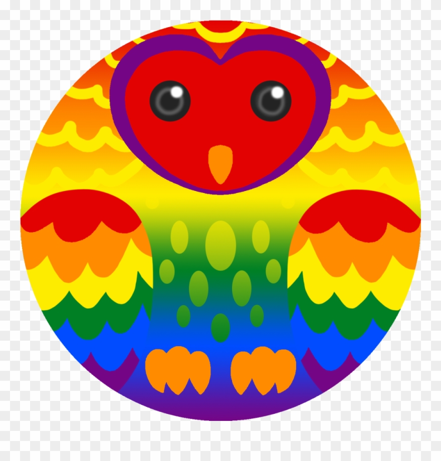 Home Of The Small Owl Made Some Pride Owls~ From Top Clipart