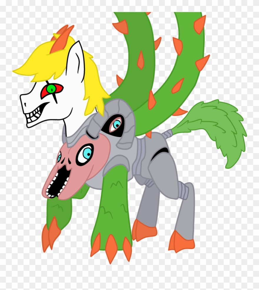 Maxter-advance, Claws, Horns, Nightmare Fuel, Omega - Cartoon Clipart