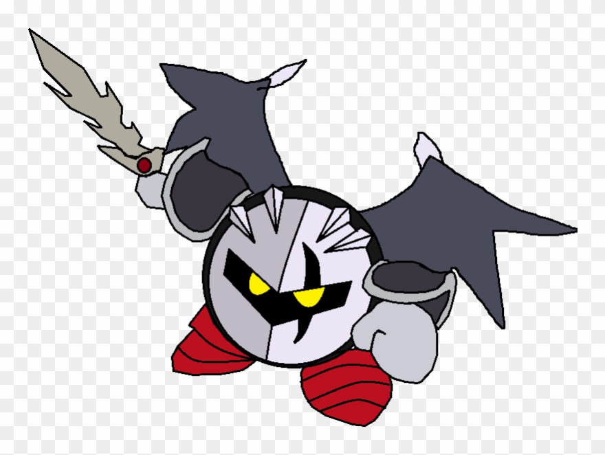 Dark Meta Knight - Dark Meta Knight Skin Clipart