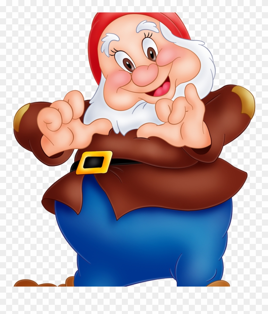 Frightening Grumpy Dwarf Vector Pin By Catherine Thomas - Dwarfs Snow White Free Png Clipart