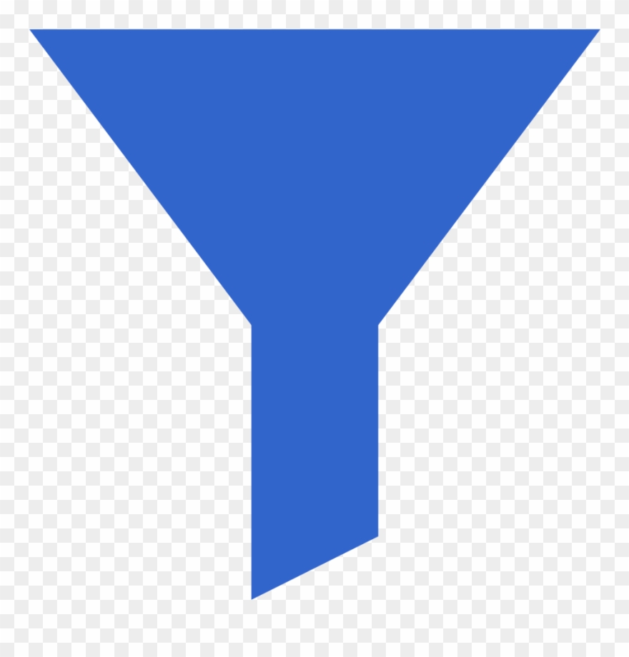 Oojs Ui Icon Funnel Rtl Progressive - Blue Funnel Icon Clipart