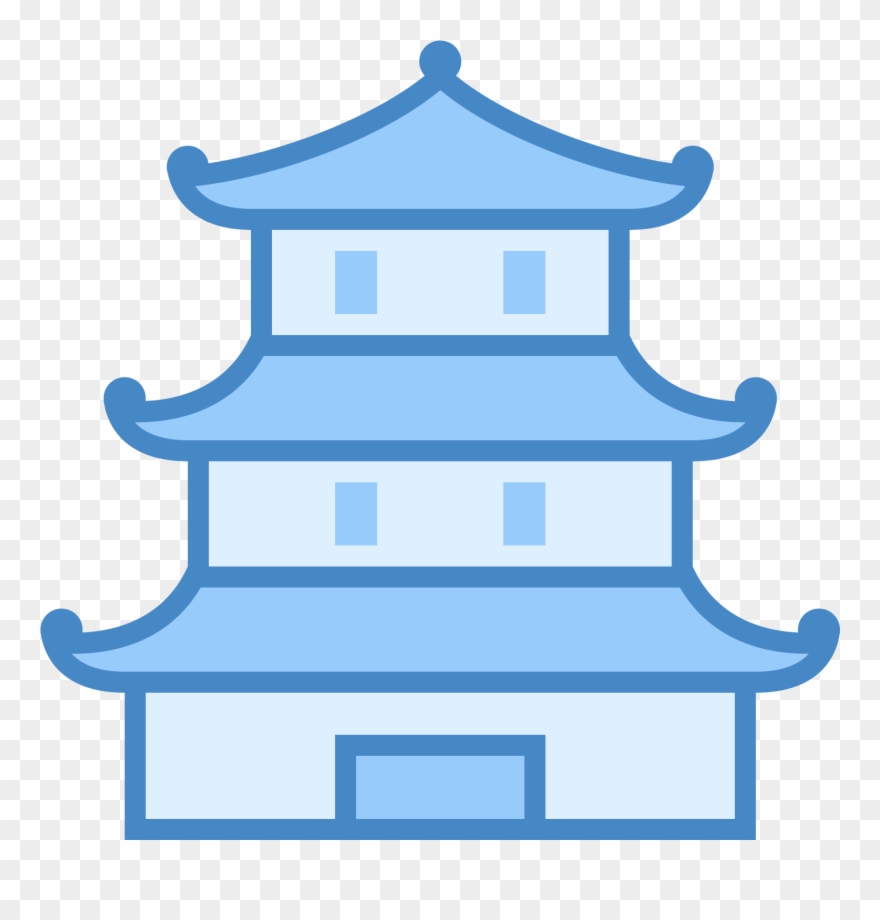 Go To Image - Pagoda Icon Clipart