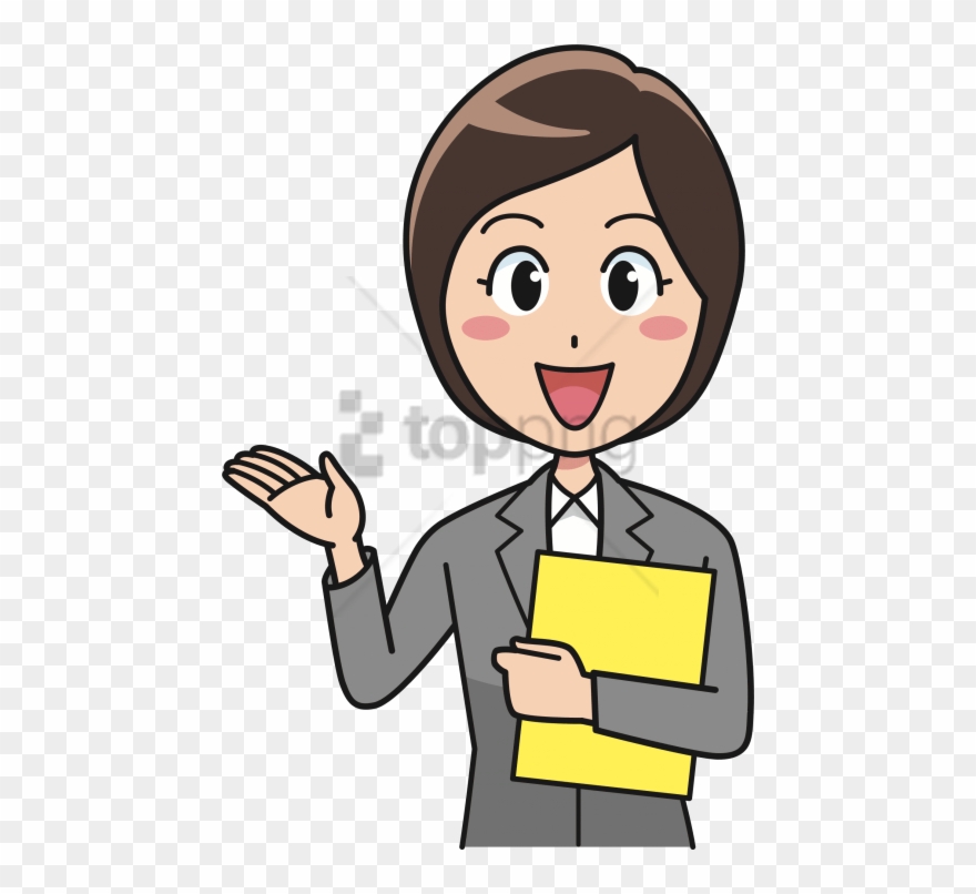 Free Png Woman Worker Png Image With Transparent Background - Office Worker Clipart
