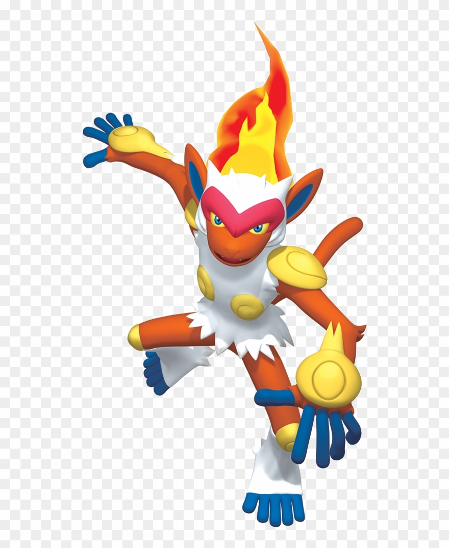 392infernape Pokemon Battle Revolution - Pokemon Battle Revolution Png Clipart