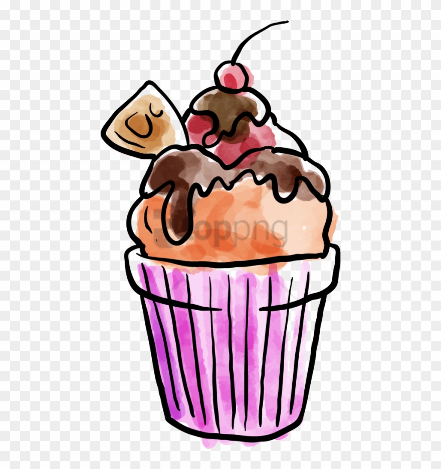 Free Png Chocolate Ice Cream Sundae Soy Milk - Ice Cream Clipart