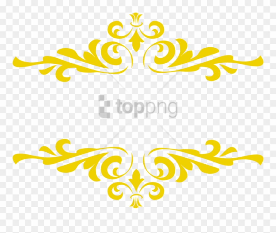 Free Png Download Border Line Design Png Png Images - Beauty And The Beast Png Clipart