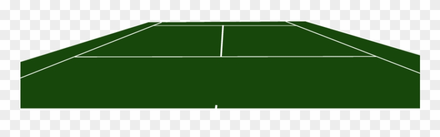 Court Paint Painting Background - Tennis Court Clipart