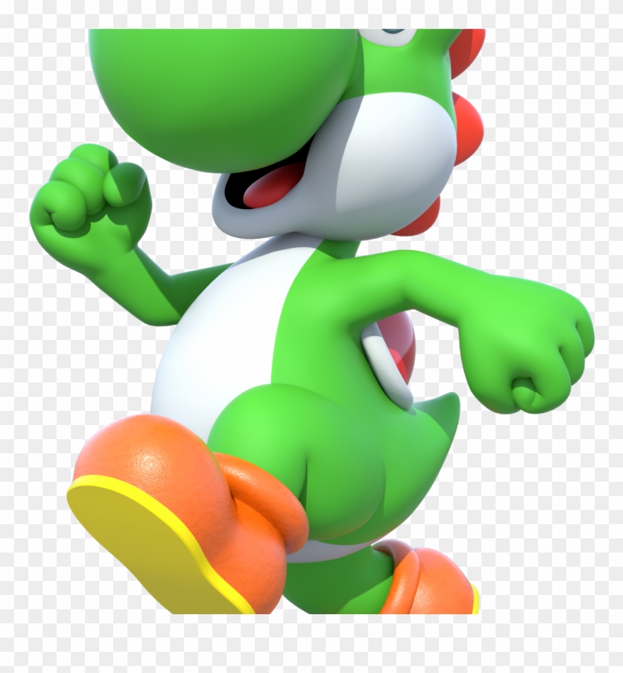 Yoshi Super Mario Run Clipart
