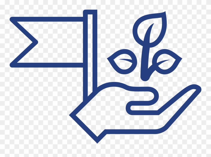 Our Quality And Environmental Goals Are Therefore - Hand Coin White Icon Clipart