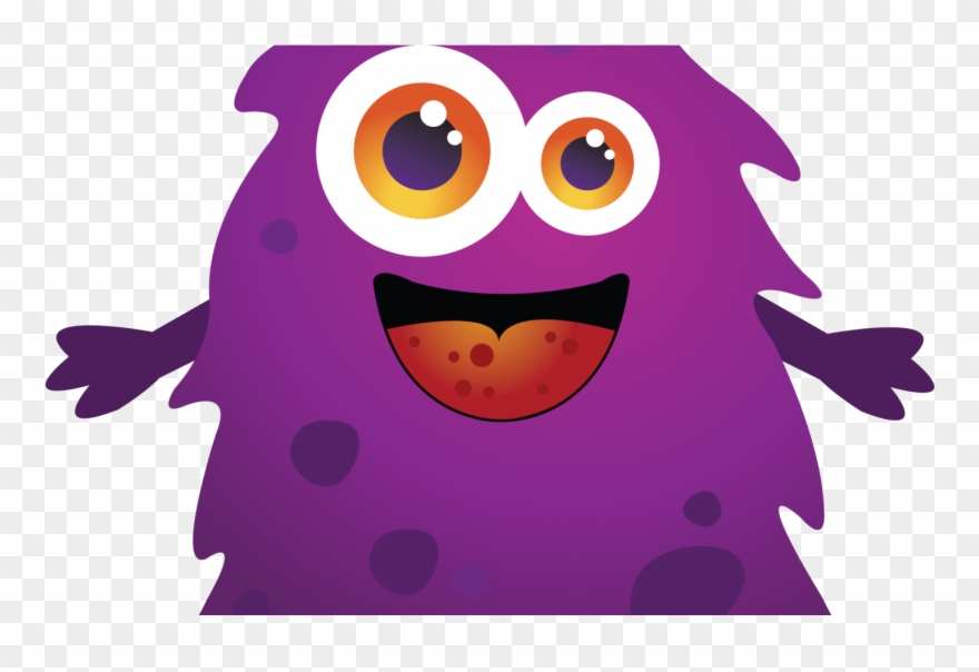 Clip Art Cartoon Monsters - Png Download