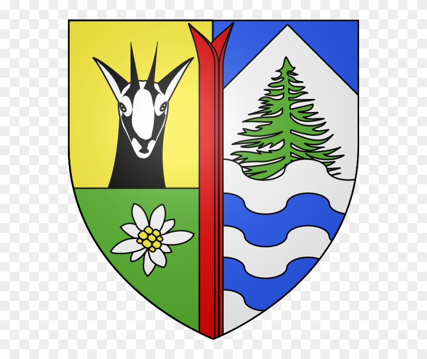Arms Of Vaujany, France - Haute Savoie Clipart