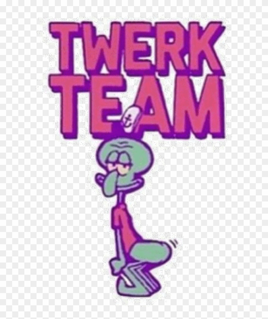 Twerk Team Spongebob Clipart
