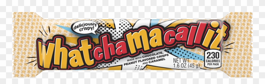 Hershey's - Whatchamacallit Candy Nutrition Facts Clipart