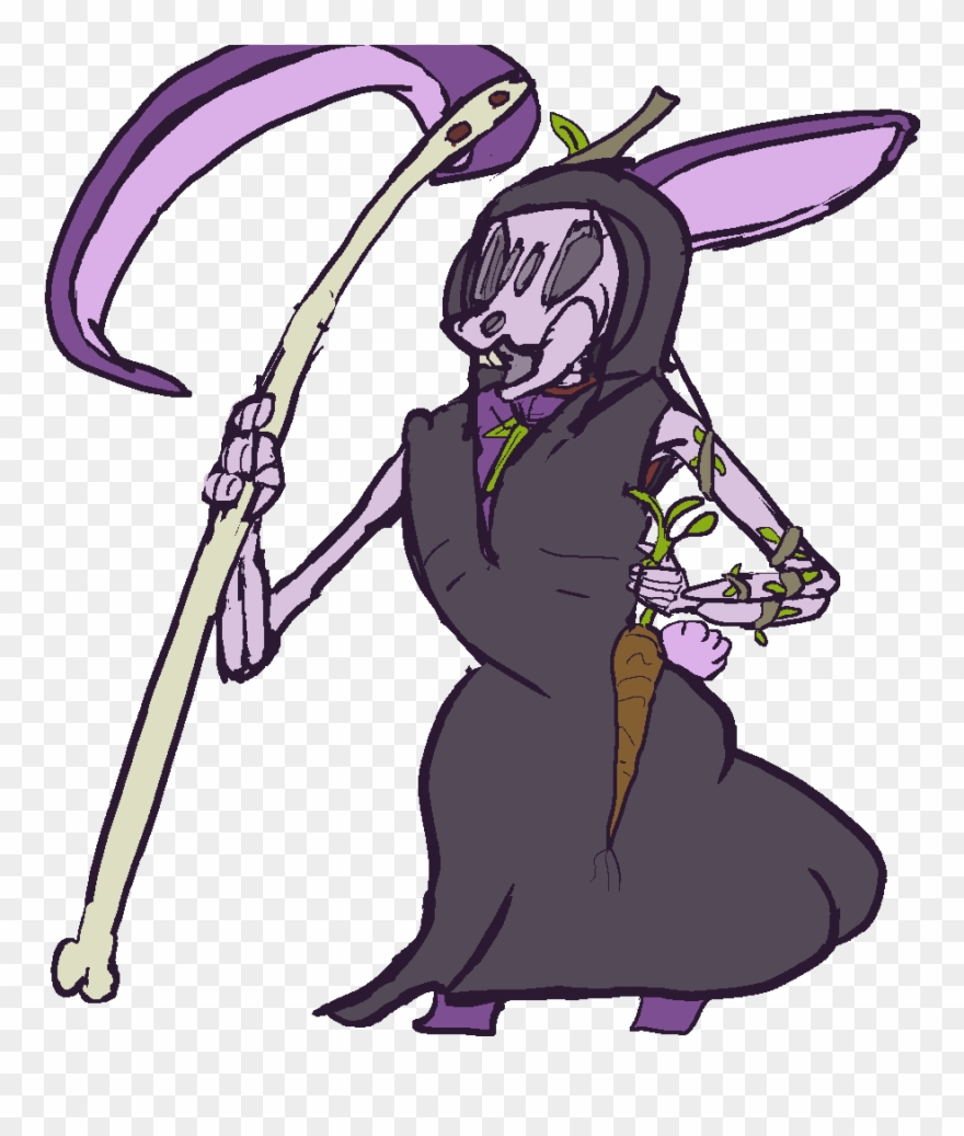 Reaper Bun - Cartoon Clipart