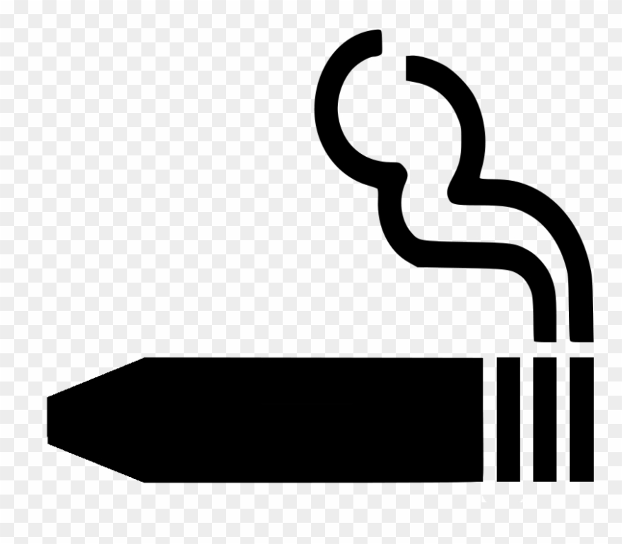 File - Smokingcigars - No Smoking Vector Png Clipart