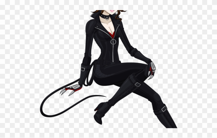 Criminal Clipart Cat Burglar - Girl - Png Download