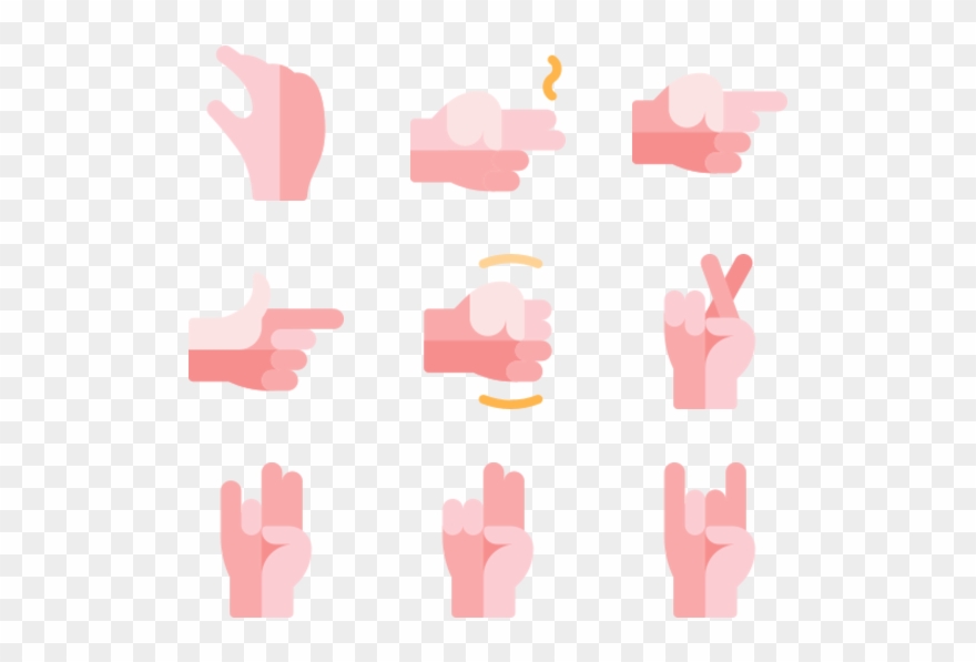 Hand Gestures Clipart