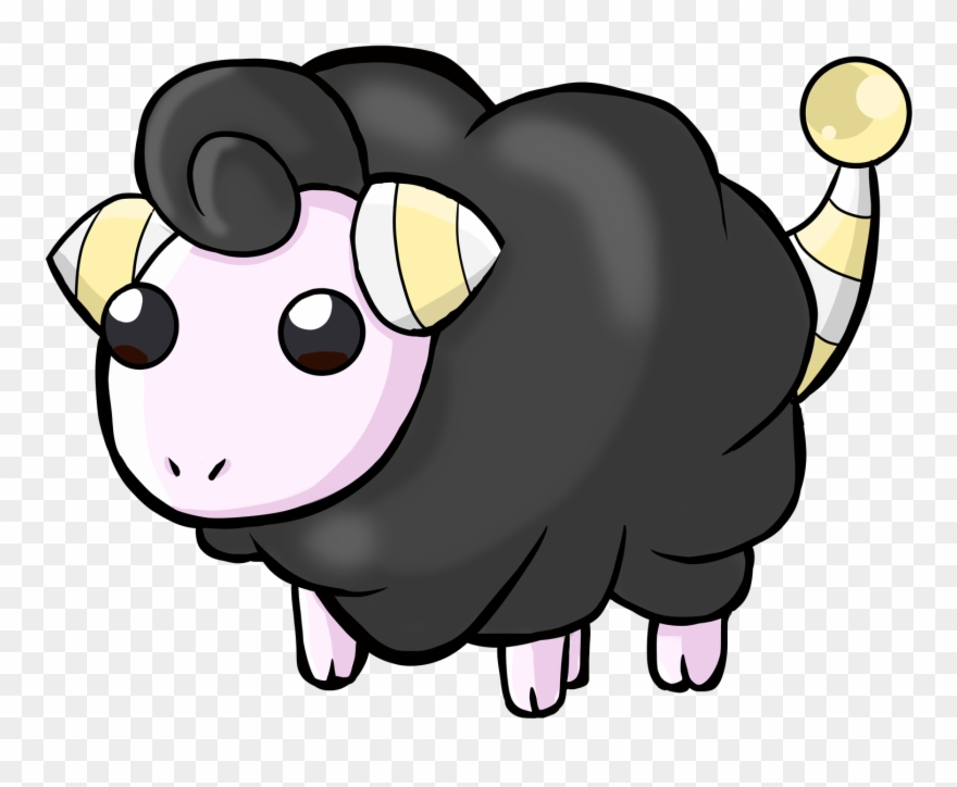 Also I Used Pastel Colors Cause The Normal Mareep Used - Cartoon Clipart