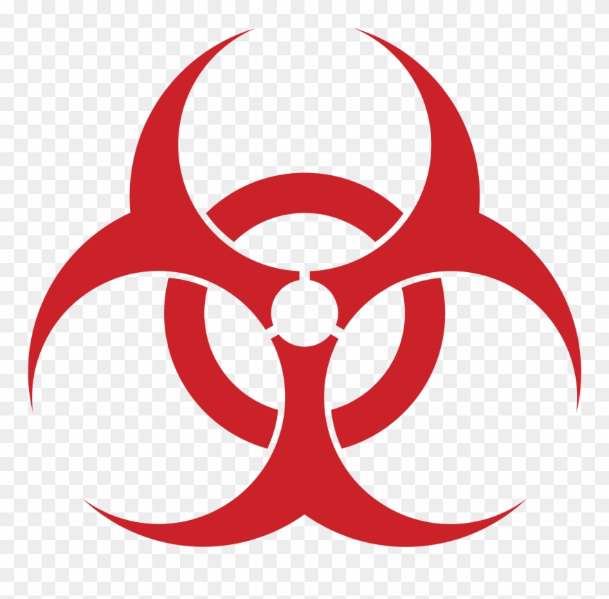 2400 X 2400 13 - Logo Biohazard Clipart