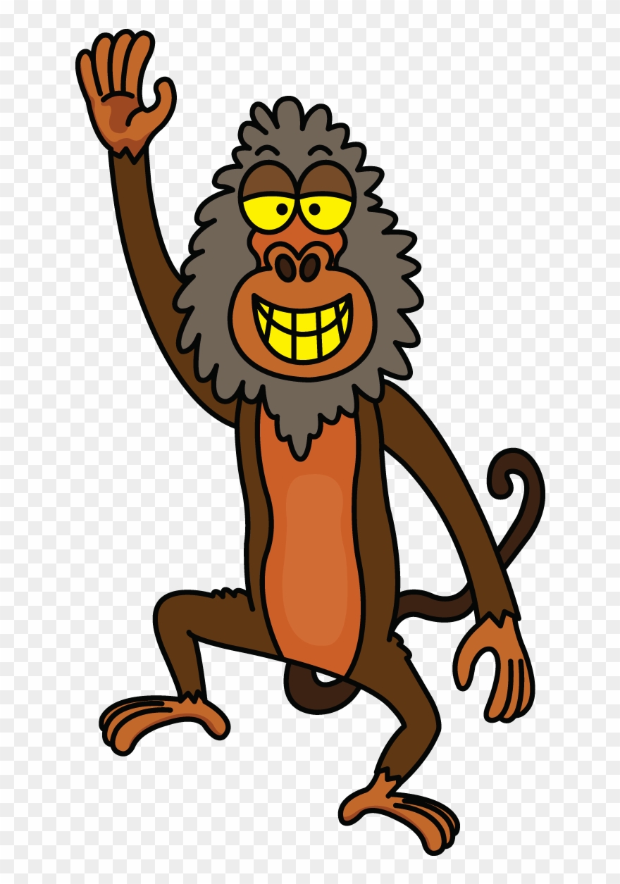 Baboon Animated Clipart