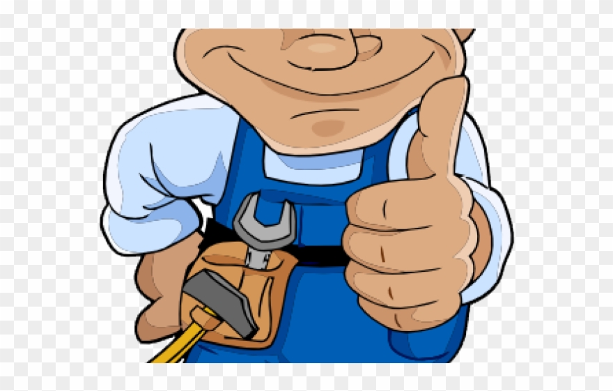Industrial Worker Clipart Cartoon Character Construction - Abbruch - Png Download
