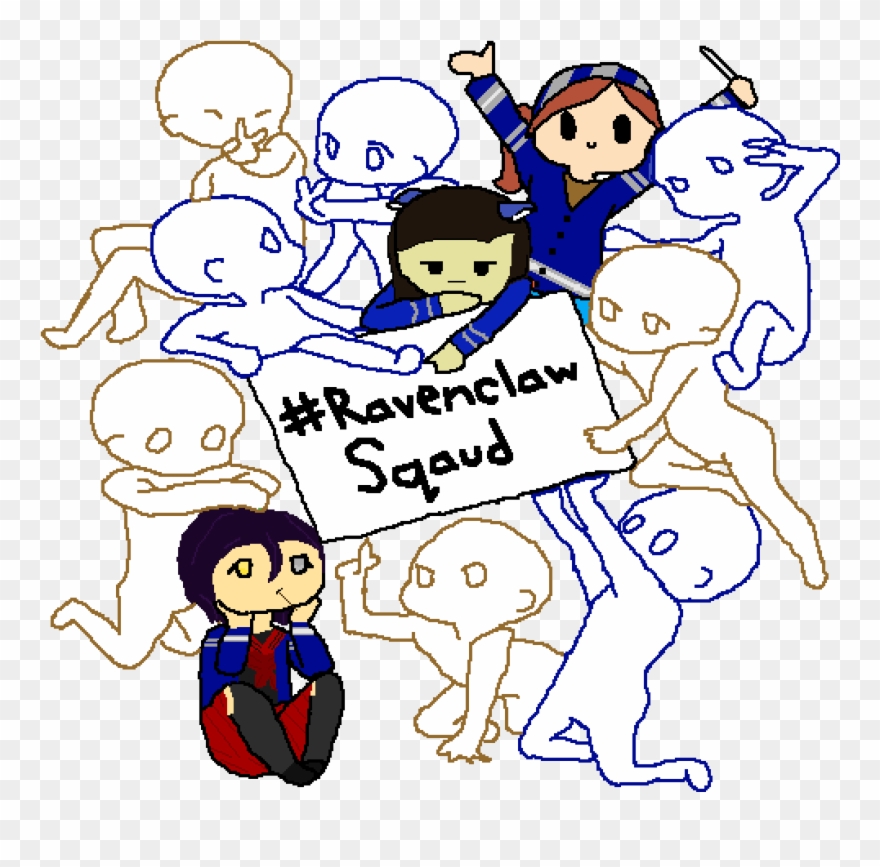 #ravenclaw Squad - Ravenclaw House Clipart