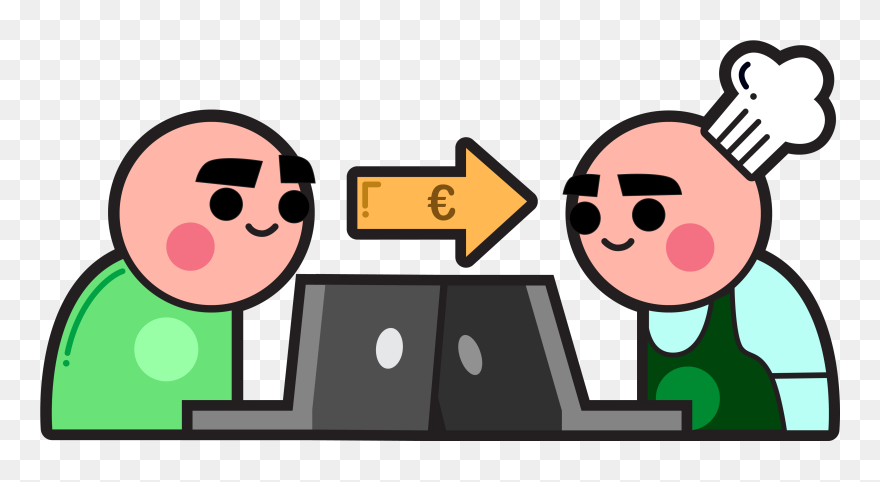 Reserve Your Desired Meal - Cartoon Clipart