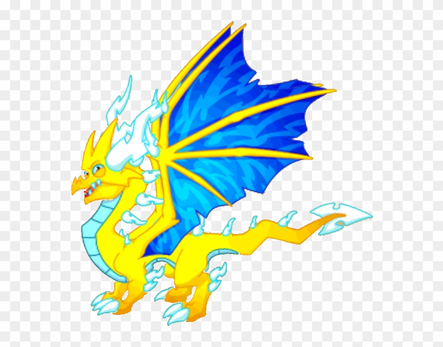 Lightning Dragon - Elder Lightning Dragon Dragonvale Clipart