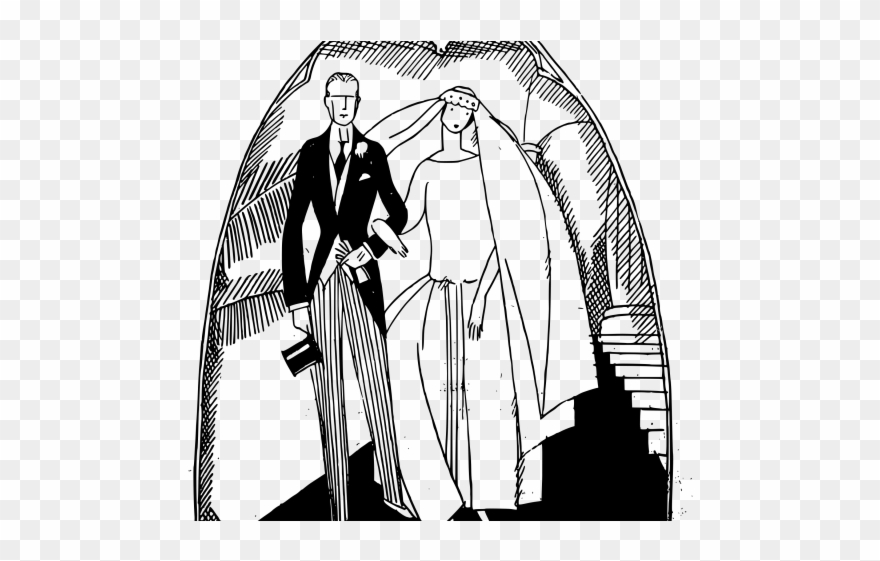 Bride Clipart Married Life - Illustration - Png Download