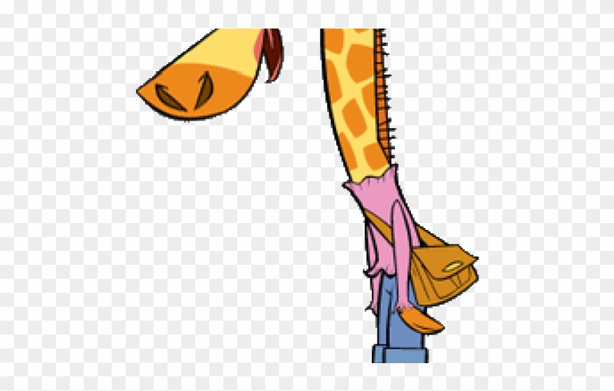 Sick Clipart Giraffe - My Gym Partner's A Monkey Ingrid Giraffe - Png Download