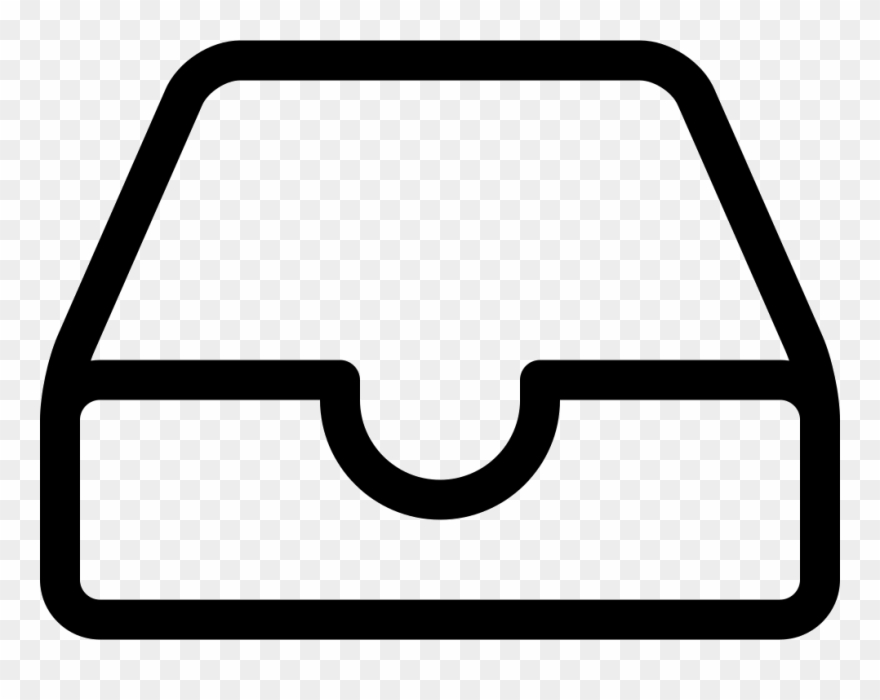 Png File Svg - Bandeja De Entrada Icono Clipart