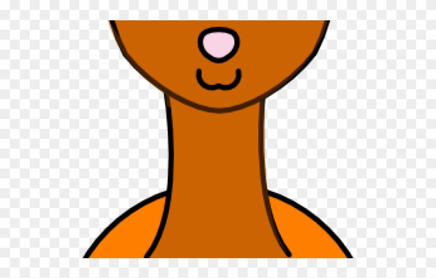 Llama Orange Clipart