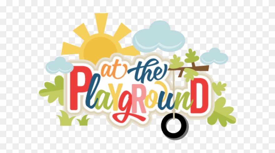 Playground Clipart Silhouette - Scrapbook Playground Clipart - Png Download