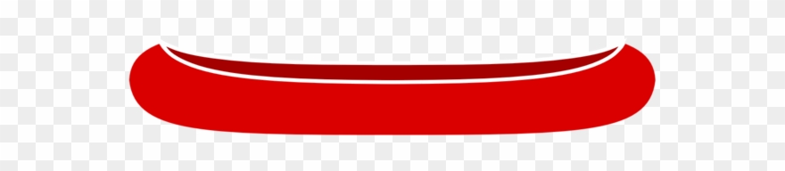 Canoe Clipart Red Canoe - Png Download