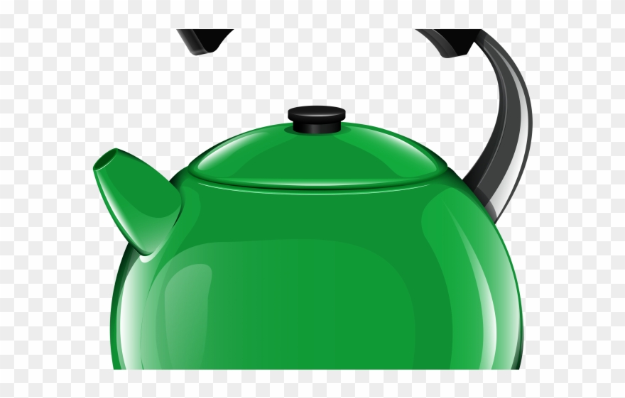Kettle Clipart Outline - วาด กา ต้ม น้ำ - Png Download