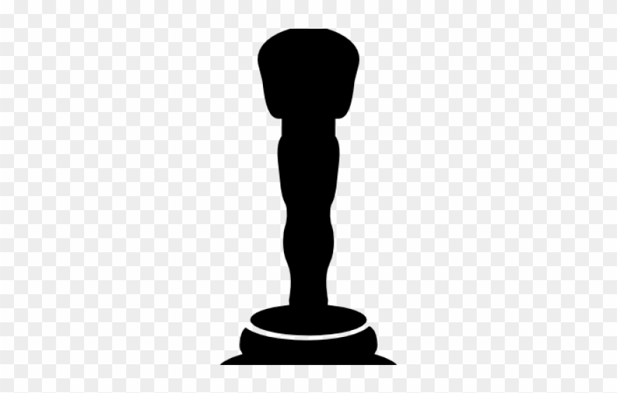 Oscar Clipart Movie Themed - Oscars Statue Silhouette - Png Download