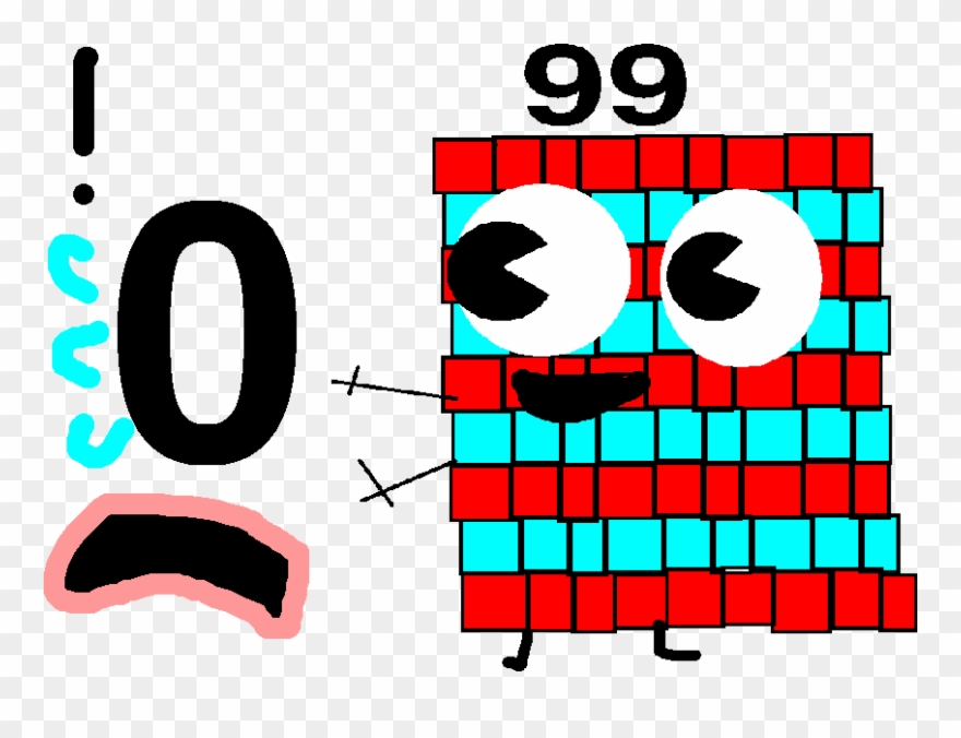 Numberblock Zero Meets Gabe Punchcar63& - Numberblocks Zero Clipart