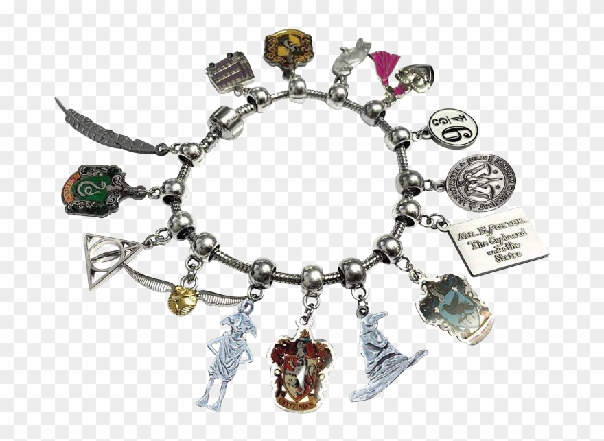 Harry Potter Full Charm Bracelet - Harry Potter Charm Bracelet Pandora Clipart