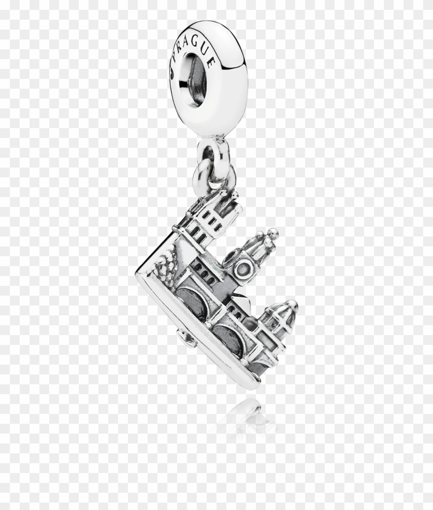 Charles Bridge Silver Dangle - Pandora Travel Charms Clipart