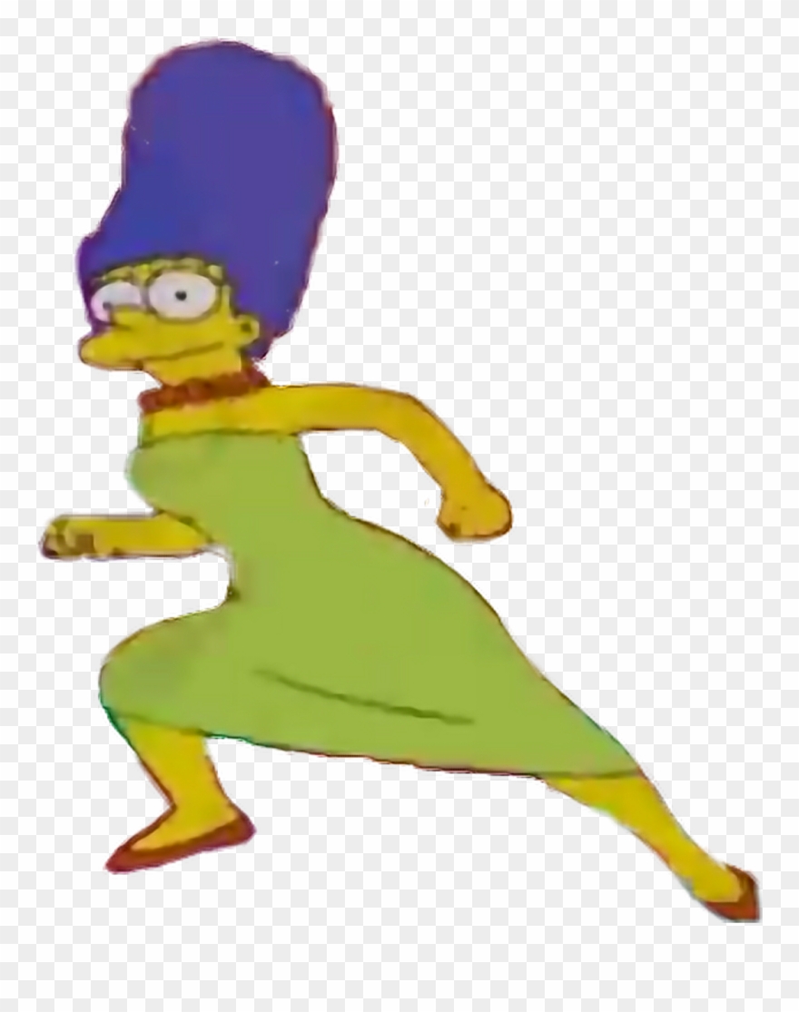 #simpsons #marge #yeet - Cartoon Clipart