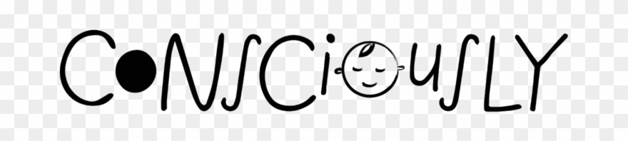 Consciously Baby - Calligraphy Clipart