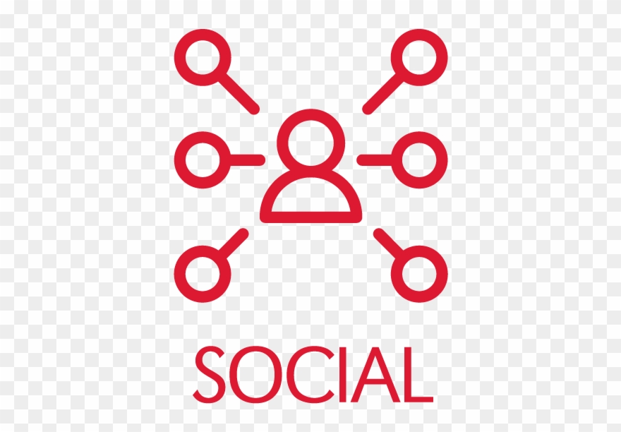 Social Wellness - Multi Channel Multi Icon Clipart