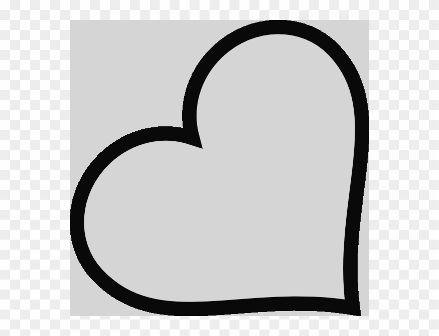 Clip Art Heart Outline Free Clipart Images 6 Free Clipart - Heart Outline Clipart Png Transparent Png