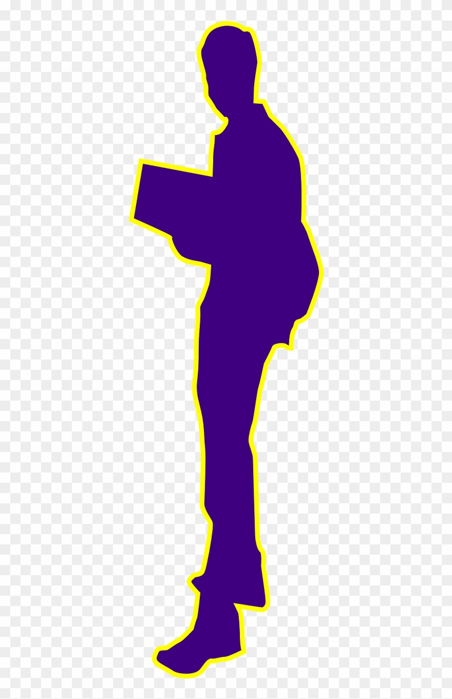 Up,person,free Vector Graphics,free - คน ยืน อ่าน หนังสือ Clipart