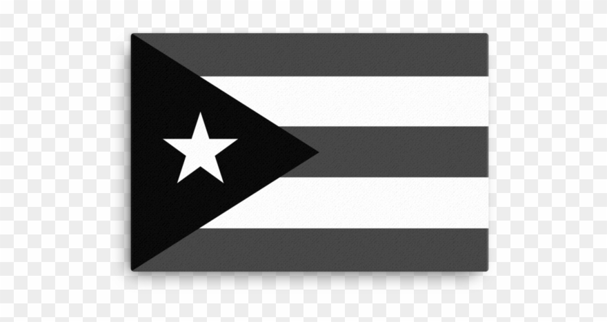 Puerto Rico Flag Wall Art - Triangle Clipart